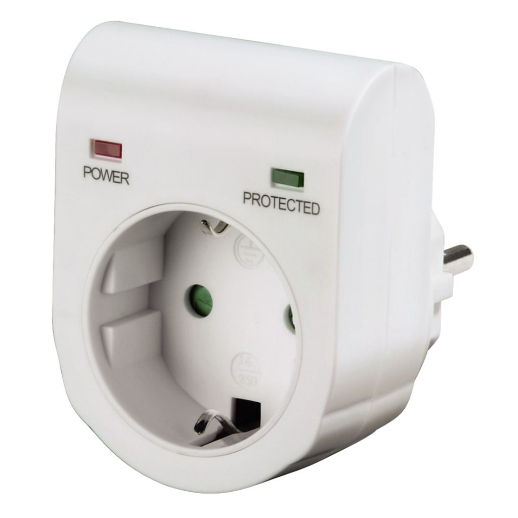 Hama hálózati túlfeszültség védő adapter fehér (47771) Hama hálózati túlfeszültség védő adapter fehér (47771)
