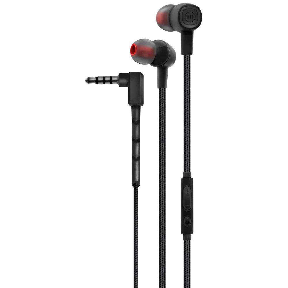 Maxell Sin-8 Solid+ mikrofonos fülhallgató fekete