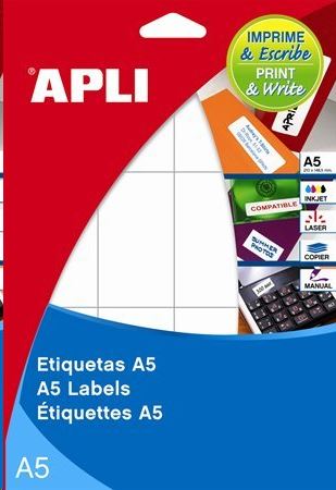 APLI 12x30 mm etikett, kerekített sarkú, A5 hordozón 990 darab (LCA1861) APLI 12x30 mm etikett, kerekített sarkú, A5 hordozón 990 darab (LCA1861)