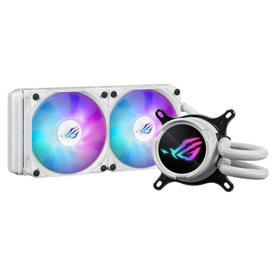 ASUS ROG STRIX LC III 240 ARGB WHT Vízhűtés ASUS ROG STRIX LC III 240 ARGB WHT Vízhűtés