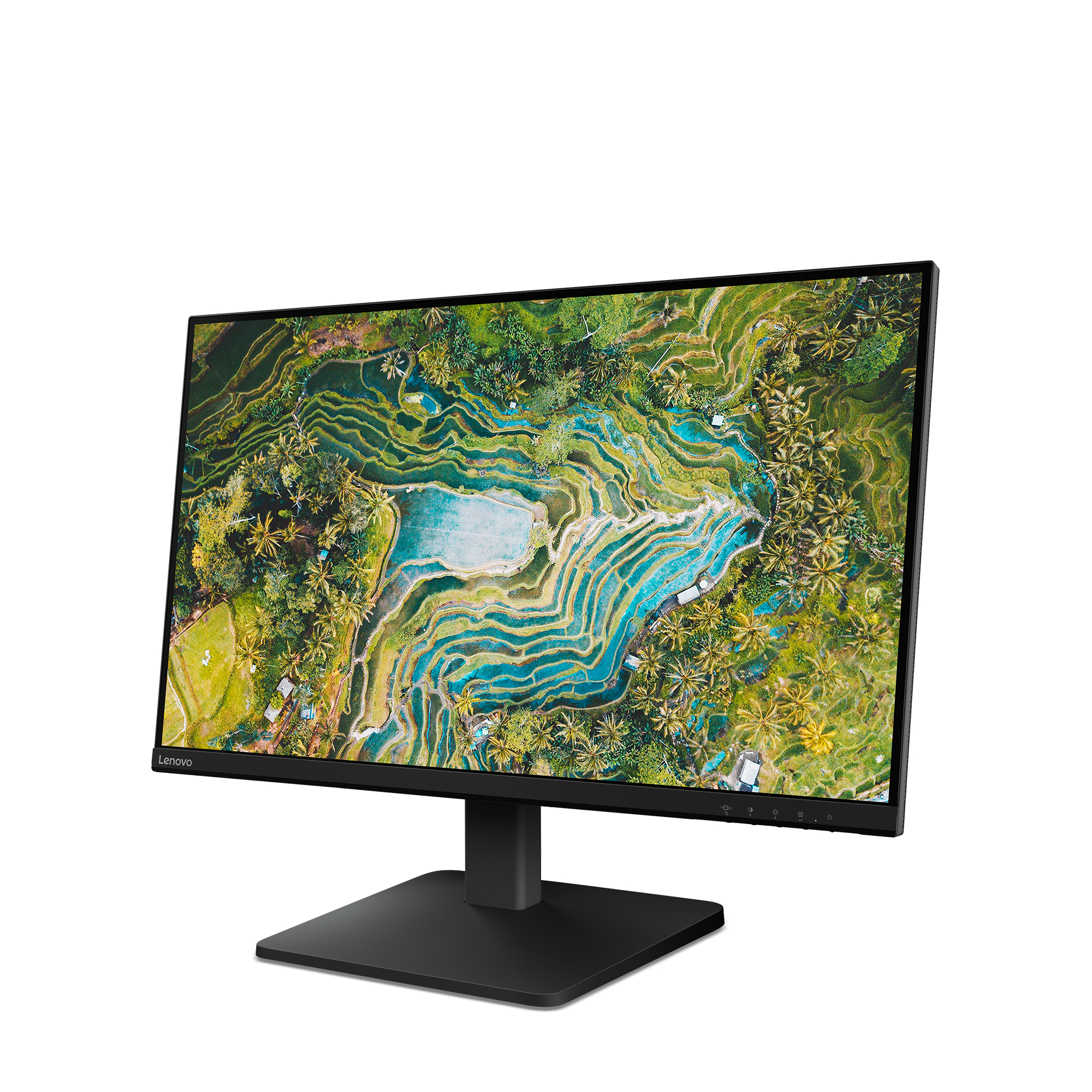 Lenovo L27qe 68C8GAC3EU Raven Monitor - 2560x1440, QHD, LED, IPS, 100Hz, 4ms, Fekete