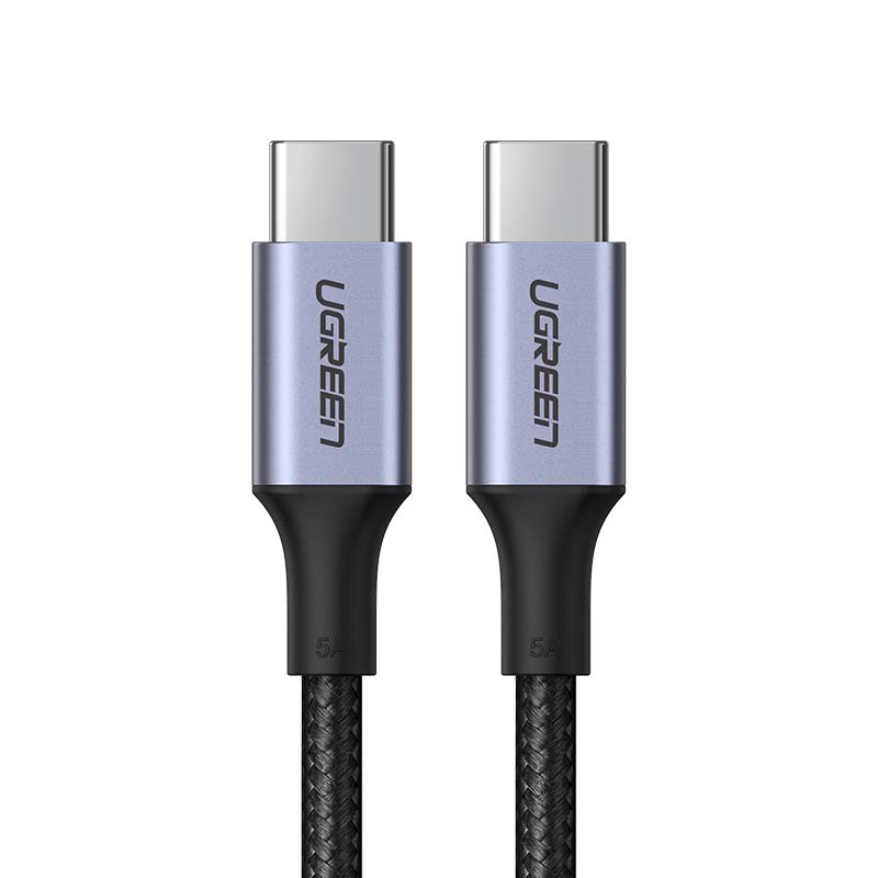 UGREEN US316 Type C to Type C Cable, 100W, 1m (fekete) UGREEN US316 Type C to Type C Cable, 100W, 1m (fekete)