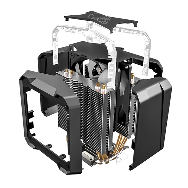 Spirit Of Gamer AIRCOOLER PRO ARGB univerzális CPU hűtő
