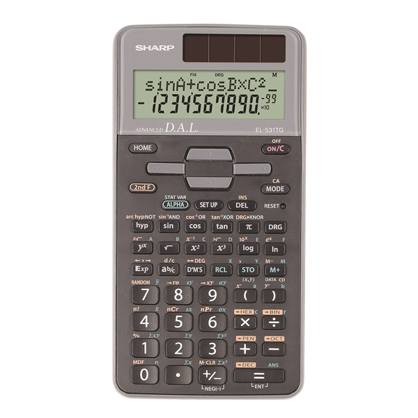 Sharp EL-531TGWH 273 funkciós tudományos számológép