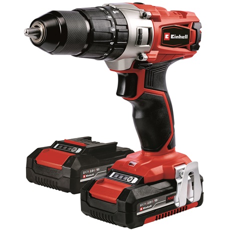 Einhell 4514221 TE-CD 18/2 Li-i +64 2x2Ah akkumulátoros ütvefúró-csavarozó szett Einhell 4514221 TE-CD 18/2 Li-i +64 2x2Ah akkumulátoros ütvefúró-csavarozó szett