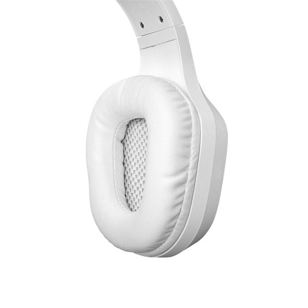 Rampage RM-K90 VECTOR  mikrofon  USB  3,5 Jack hangerőszabályzó  nagy-párnás Fejhallgató Fehér