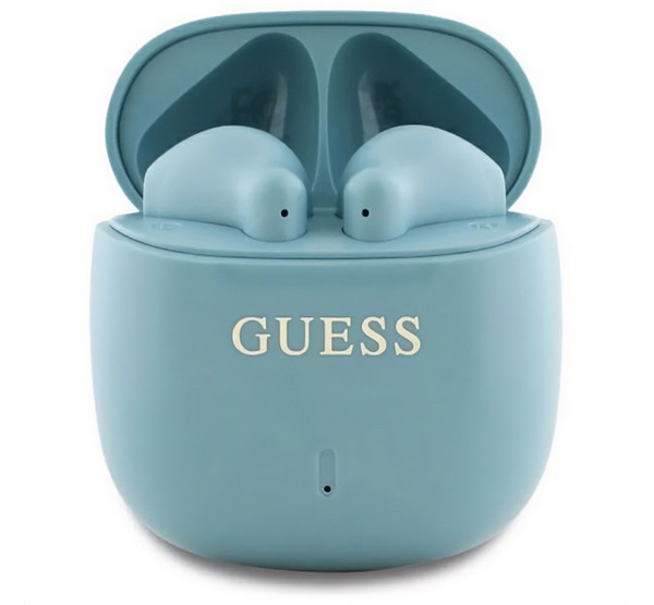 CG MOBILE GUESS PRINTED CLASSIC LOGO bluetooth fülhallgató SZTEREO (v5.3, TWS, mikrofon, IPX4 + töltőtok) TÜRKÍZ (GUTWSJ14ESGQ)
