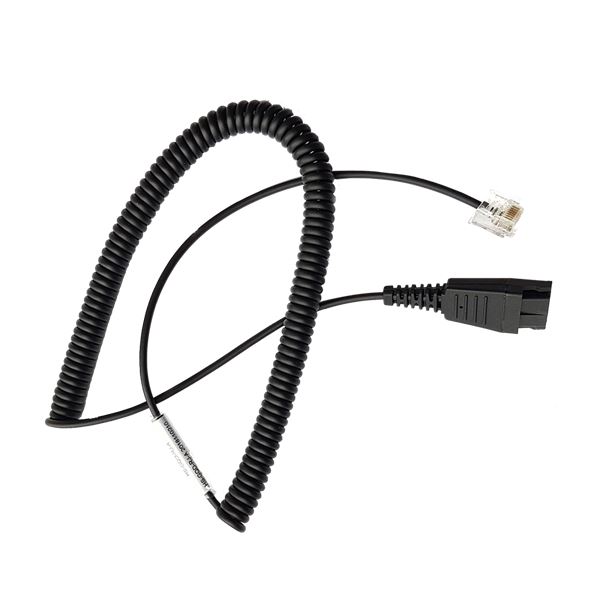 hameco HS-QD-RJ-P headset kábel fekete hameco HS-QD-RJ-P headset kábel fekete