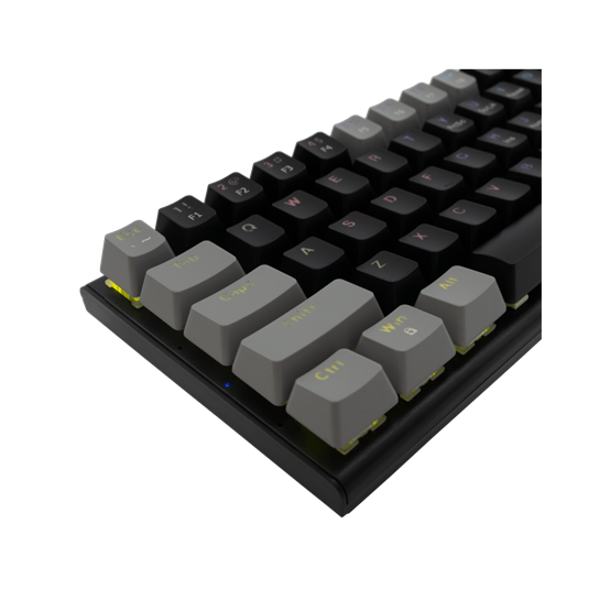 White Shark GK-002111-B-G/R-US WAKIZASHI vezetékes mechanikus gamer billentyűzet Fekete US