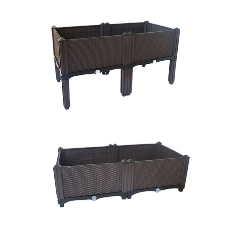 Garden of Eden 11535 MŰANYAG RATTAN VIRÁGLÁDA