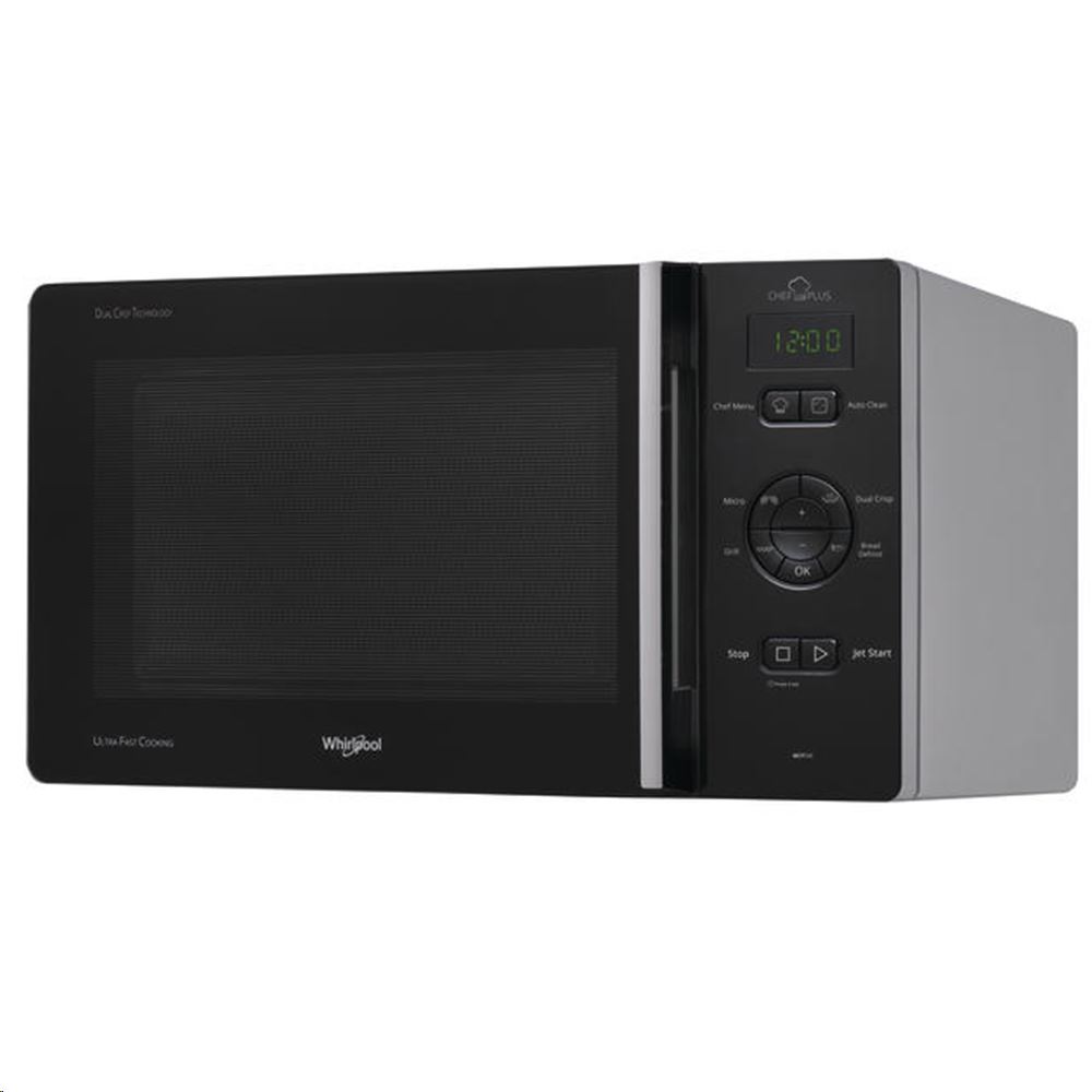 Whirlpool MCP 345 SL mikrohullámú sütő fekete-szürke Whirlpool MCP 345 SL mikrohullámú sütő fekete-szürke