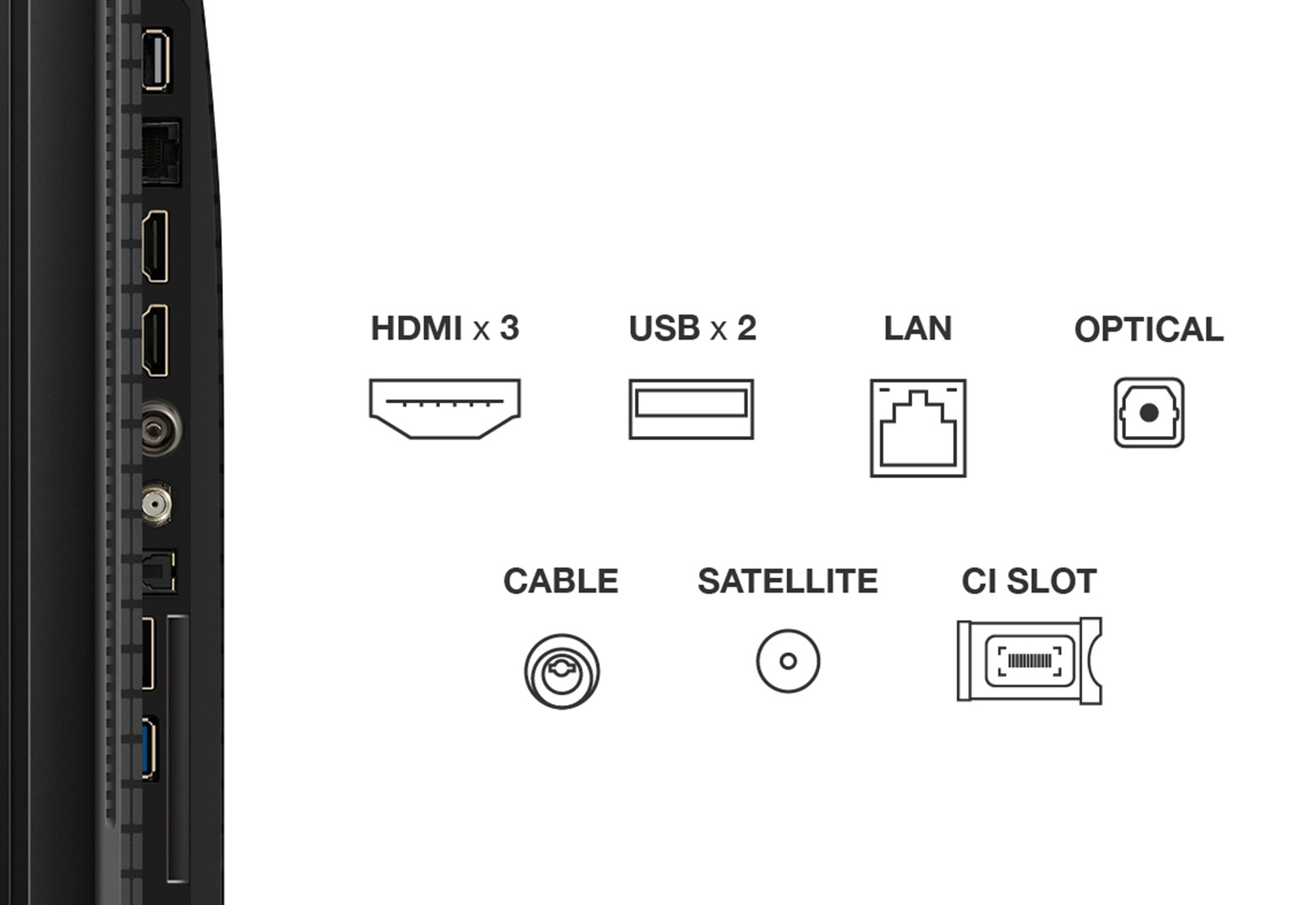 TCL 43" 43P7K QLED televízió