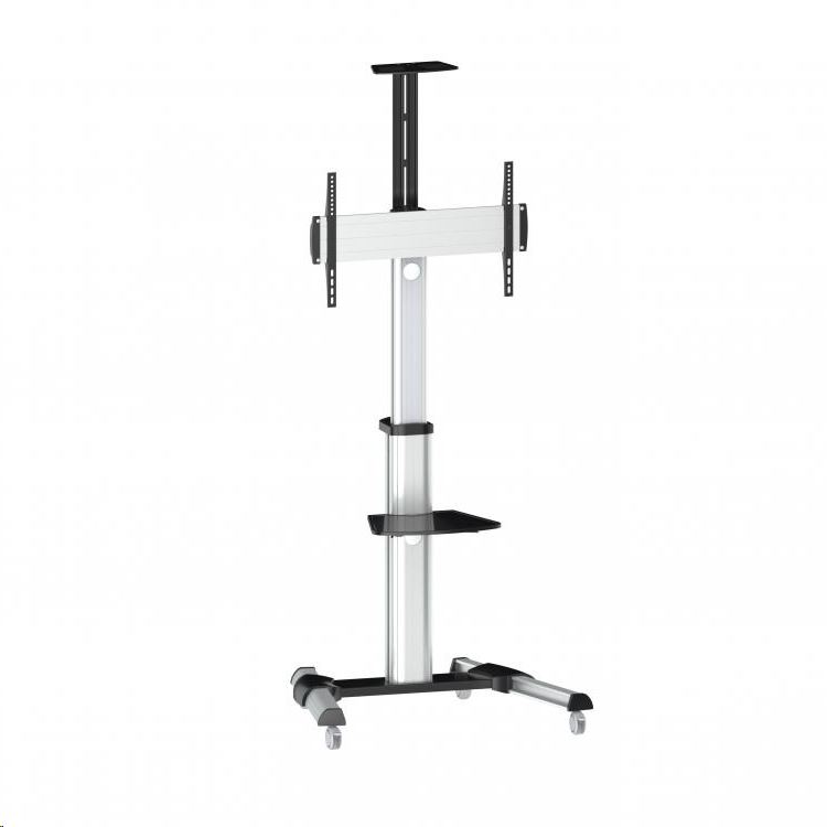 Sbox FS-446 dönthető, forgatható TV állvány 37-70" 50kg ezüst