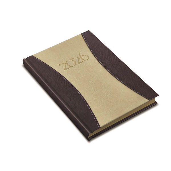 Realsystem 2025 PrémiumA 9412-77 B6 drapp zsebnaptár