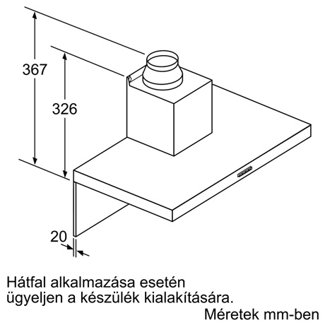 Bosch DWB97IM50 PÁRAELSZÍVÓ KÜRTŐS