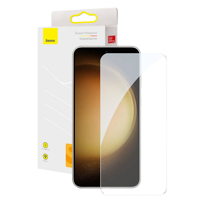 Tempered Glass Baseus Screen Protector for Samsung S22+ Tempered Glass Baseus Screen Protector for Samsung S22+