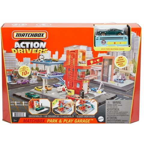 Mattel Matchbox: Park & Play garázs játékszett kisautóval (HBL60/HBD74)