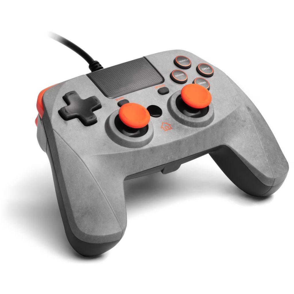 snakebyte GAME:PAD 4 S vezetékes kontroller szürke-narancs (SB910234)