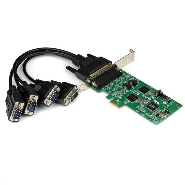 StarTech.com 4x Soros port bővítő kártya PCIe (PEX4S232485) StarTech.com 4x Soros port bővítő kártya PCIe (PEX4S232485)