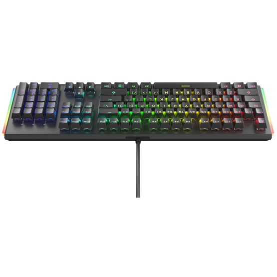  AVAX FS01 Full size mechanikus vezetékes alumínium billentyűzet Outemu barna switch