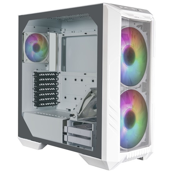  Cooler Master Midi  HAF 500  H500-WGNN-S00  Számítógépház Fehér