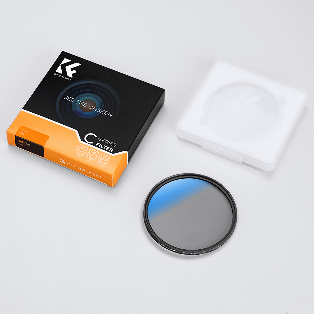 K&F Concept Classic Series CPL cirkuláris polár szűrő, 58 mm