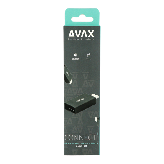  AVAX AD602 CONNECT+ Type C - USB A OTG adapter 