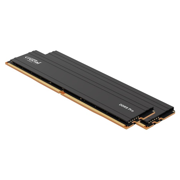Crucial 64GB DDR5 5600MHz Kit(2x32GB) Pro Memória Fekete