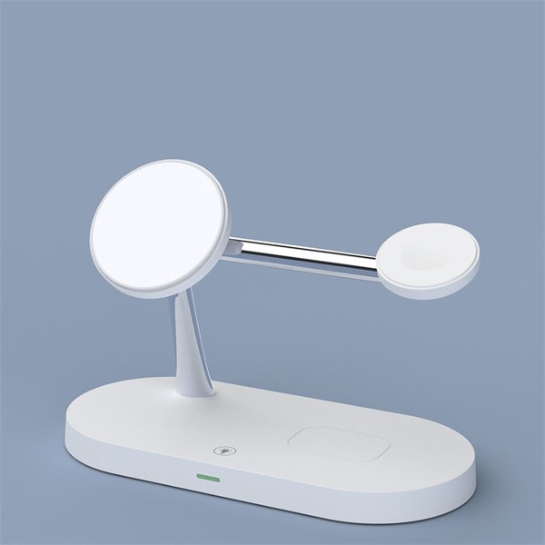 Tech-Protect A12 15W Qi 3in1 fehér univerzális vezeték nélküli töltő állomás Tech-Protect A12 15W Qi 3in1 fehér univerzális vezeték nélküli töltő állomás