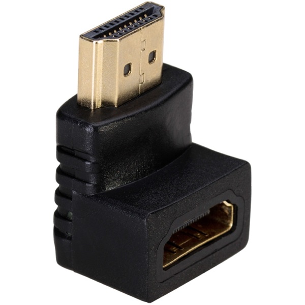Akyga AK-AD-01 HDMI apa / HDMI anya 90°-os adapter