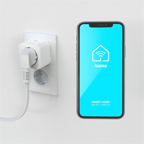 Hama Matter OKOS WIFI KONNEKTOR  3.680W, 16A White