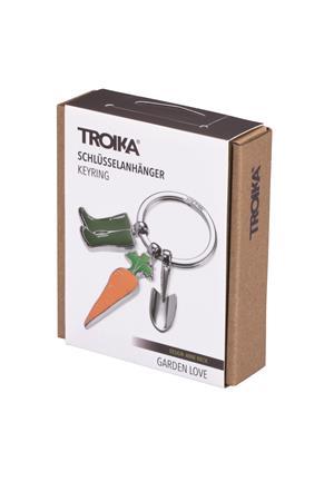 Kulcstartó, 3 charm dísszel, TROIKA "Garden Love"