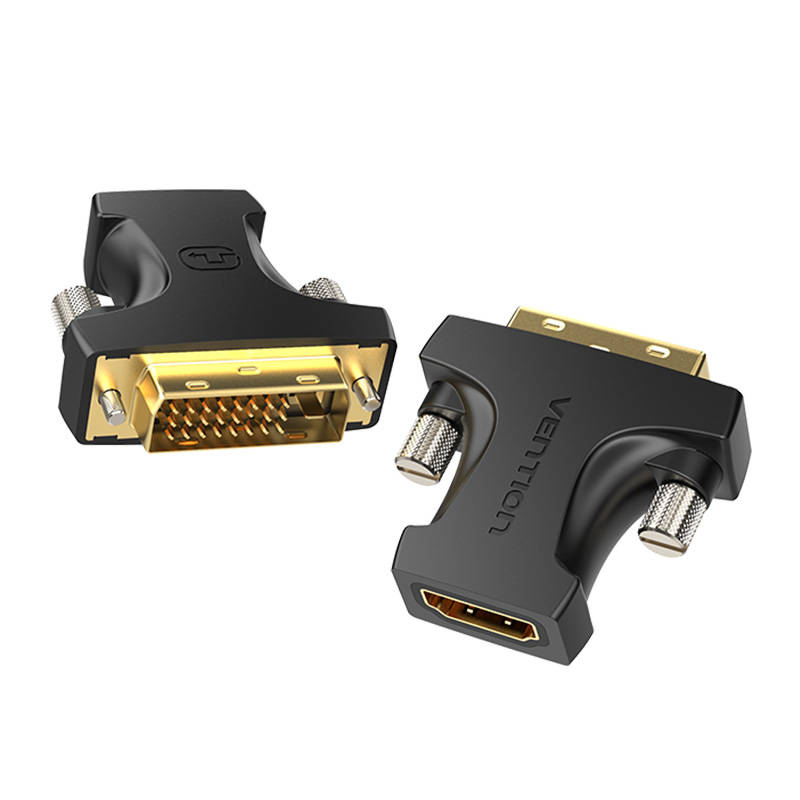 HDMI - DVI Adapter Vention AILB0 (Black) HDMI - DVI Adapter Vention AILB0 (Black)