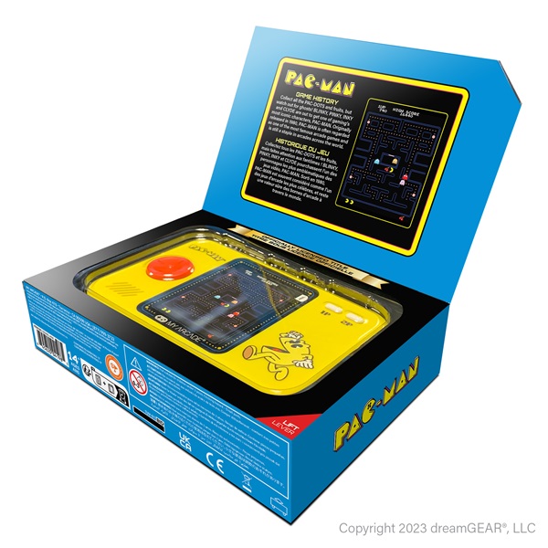 MY ARCADE Pac-Man Pocket Player Pro Hordozható DGUNL-4198 Játékkonzol 