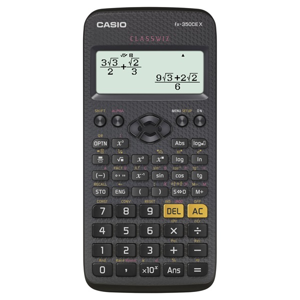 Casio FX-350CE X tudományos számológép Casio FX-350CE X tudományos számológép