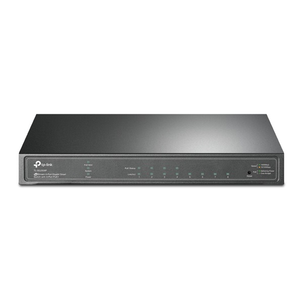 TP-Link TL-SG2008P JetStream 8 Port Gigabit Smart Switch PoE TP-Link TL-SG2008P JetStream 8 Port Gigabit Smart Switch PoE