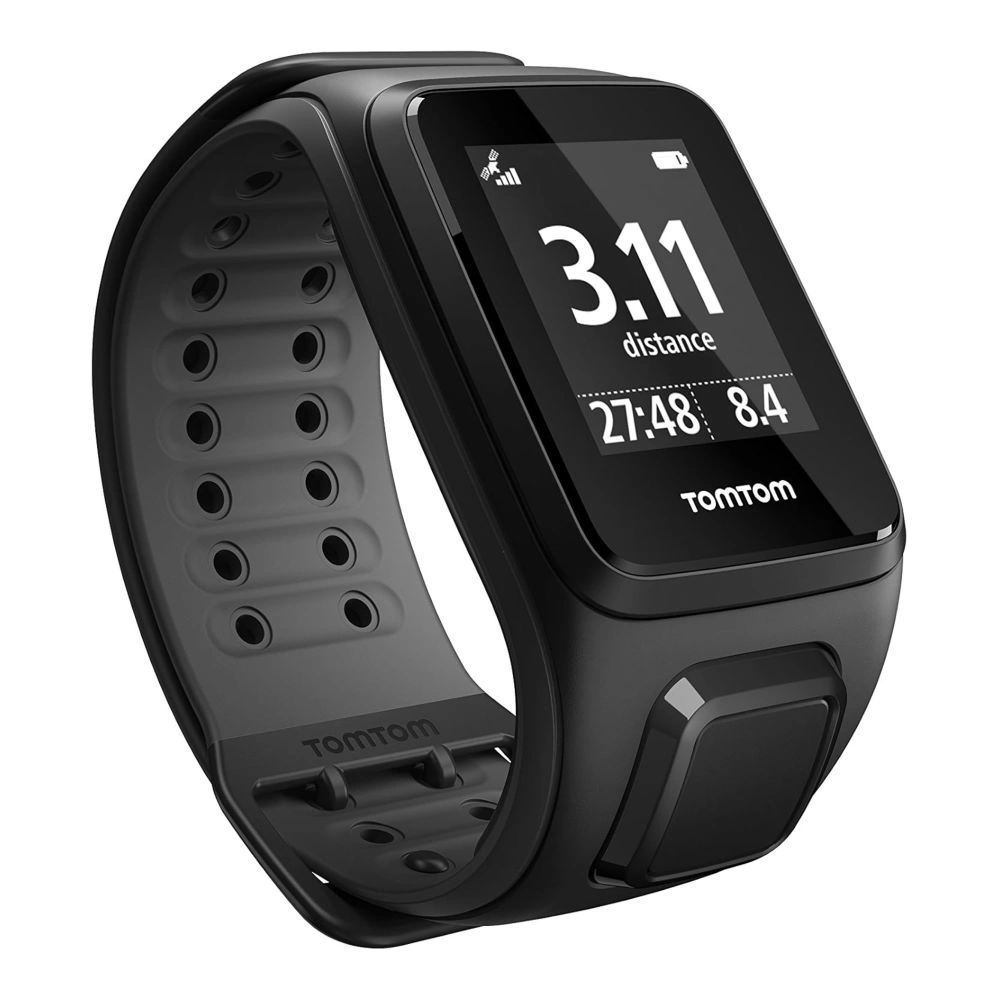 TomTom Runner 2 Music okosóra, fekete/antracit, S (121-175mm) méret