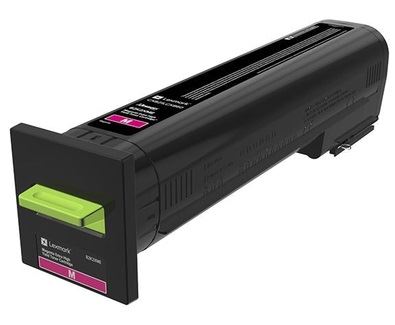 Lexmark CX825, CX860 különlegesen nagy kapacitású tonerkazetta magenta (22K) (82K2XME) Lexmark CX825, CX860 különlegesen nagy kapacitású tonerkazetta magenta (22K) (82K2XME)
