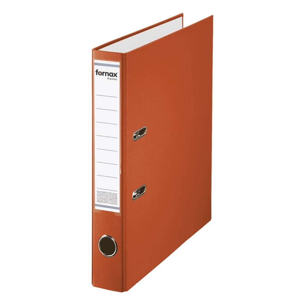 Fornax Master Iratrendező A4, 5,5cm,  narancssárga (SA-403325)