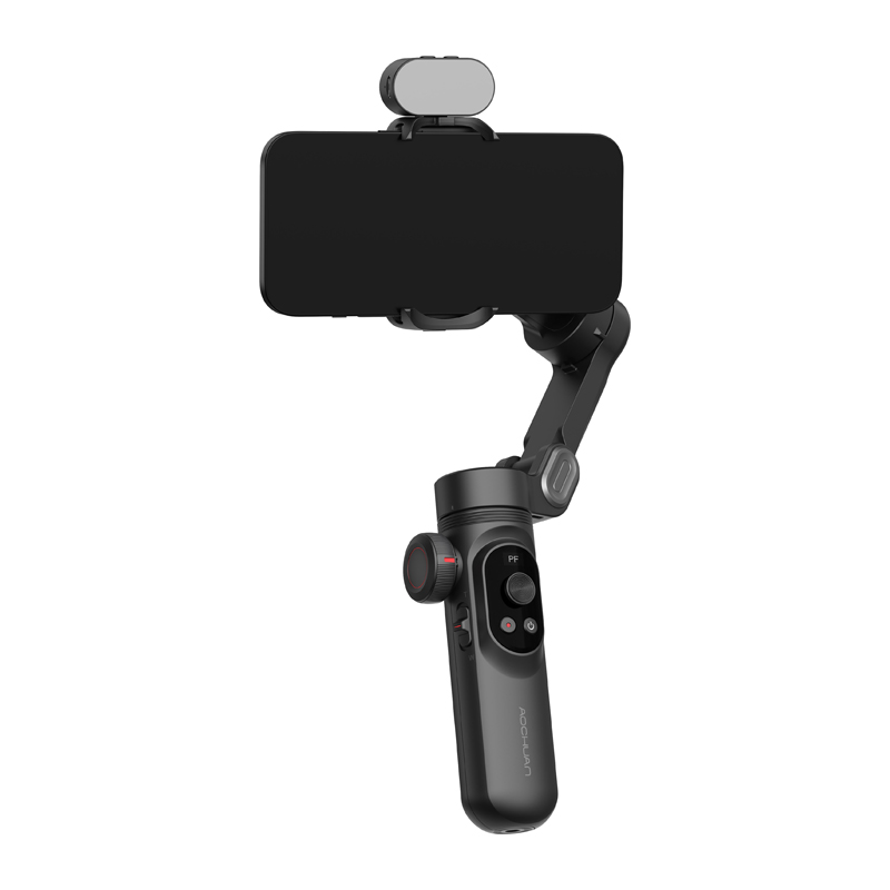 AOCHUAN X Pro gimbal RGB-megvilágítással (fekete)