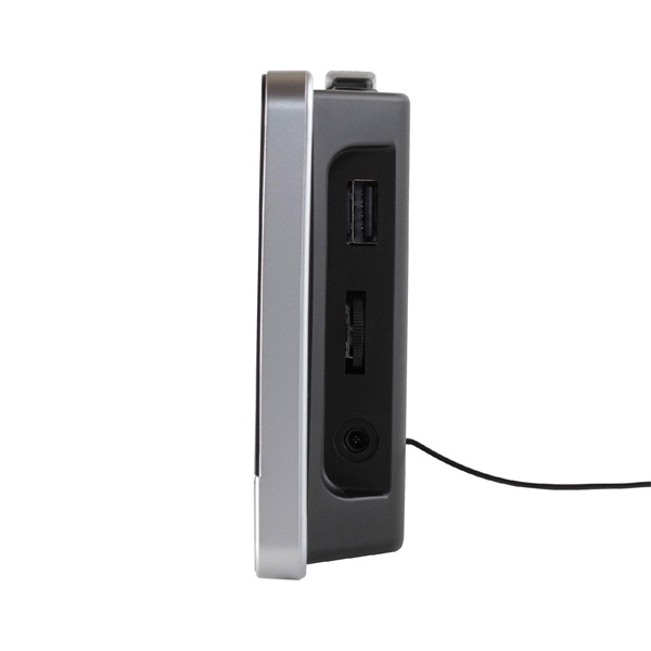 Somogyi LTCR 05 rádiós ébresztőóra ezüst