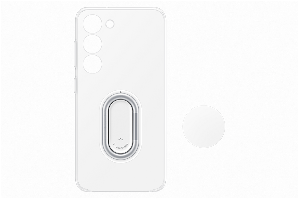 Samsung Galaxy S23 tok rögzítővel átlátszó