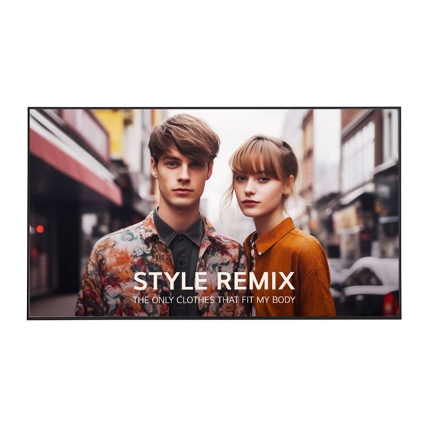 LG 24/7  65" 65US5P  3840x2160 500 cd/m2 Signage kijelző