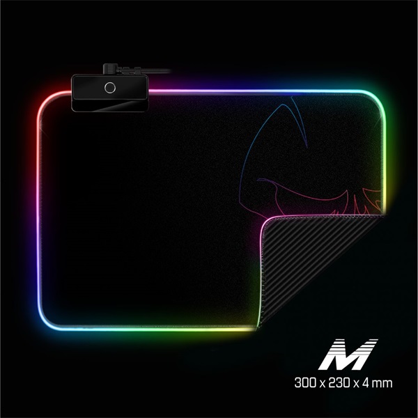 Spirit Of Gamer RGB egérpad M (SOG-PADMRGB)