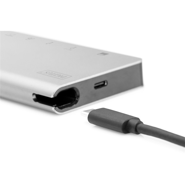Digitus USB Type-C Multiport Travel Dock notebook dokkoló (DA-70866)