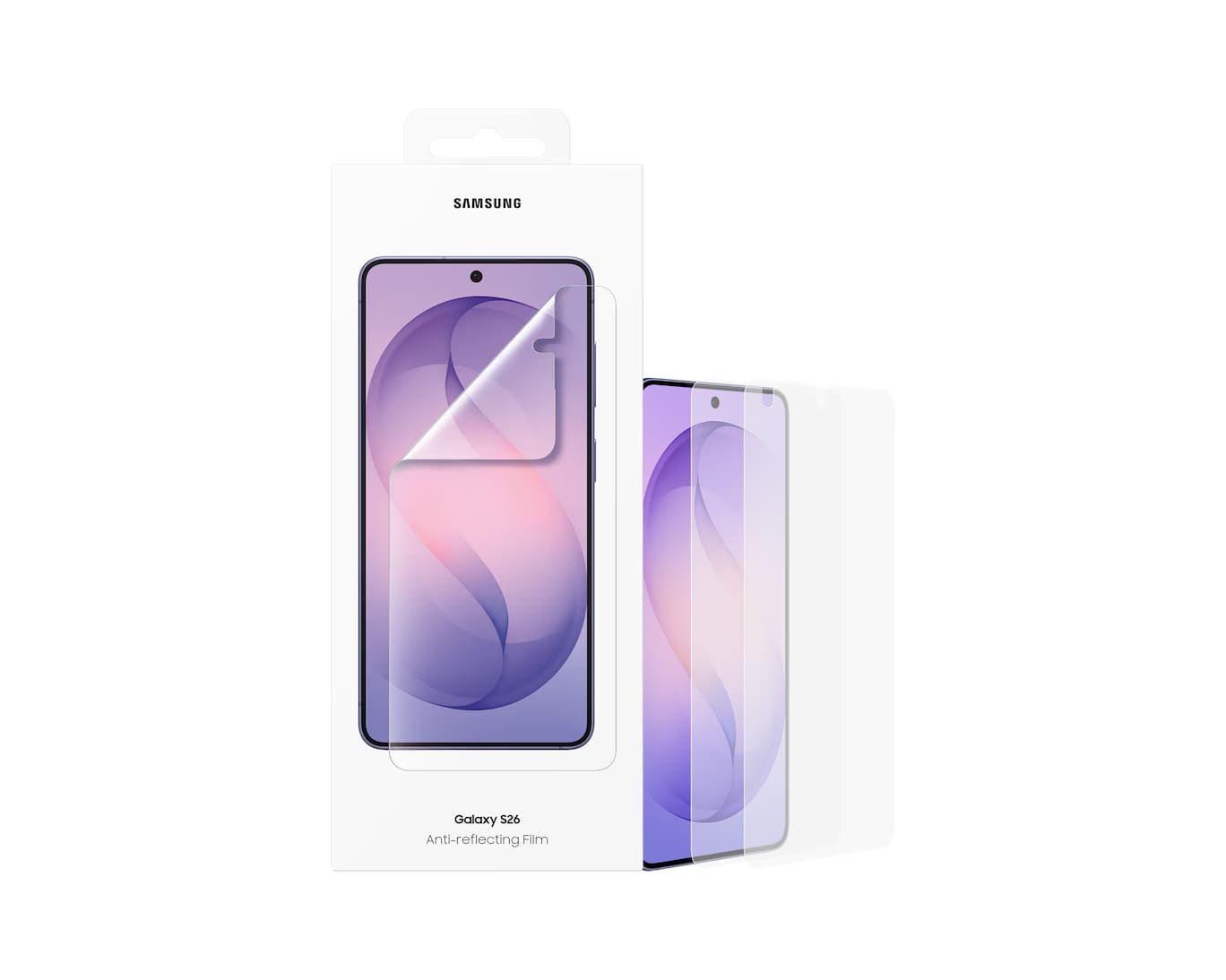 Samsung Galaxy S26 tükröződésmentes védő fólia