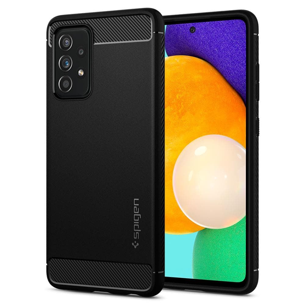 Spigen Rugged Armor Samsung Galaxy A52 5G/A52 tok fekete (ACS02315) Spigen Rugged Armor Samsung Galaxy A52 5G/A52 tok fekete (ACS02315)