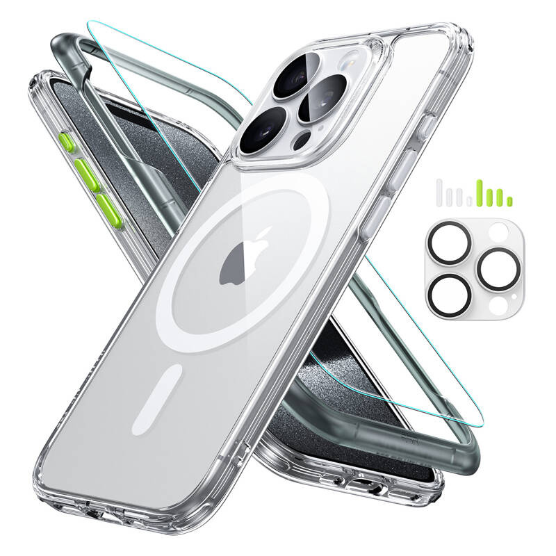 ESR Classic hibrid tok iPhone 15 Pro Max készülékhez (átlátszó)