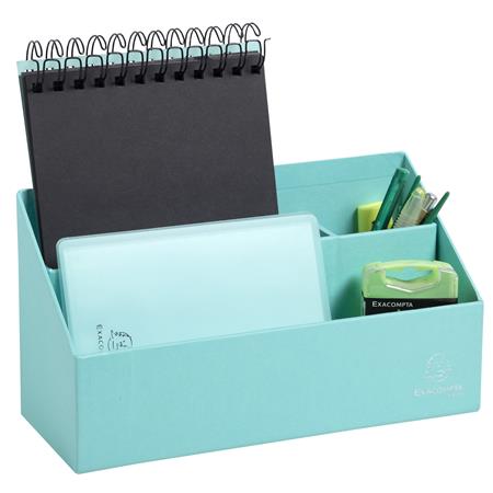 EXACOMPTA Teksto Asztali rendező Kékeszöld