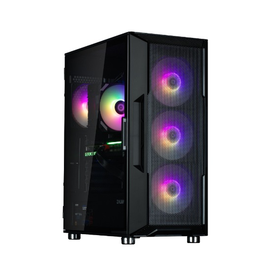 Zalman  Midi  I3 NEO ARGB V2  Számítógépház Fekete